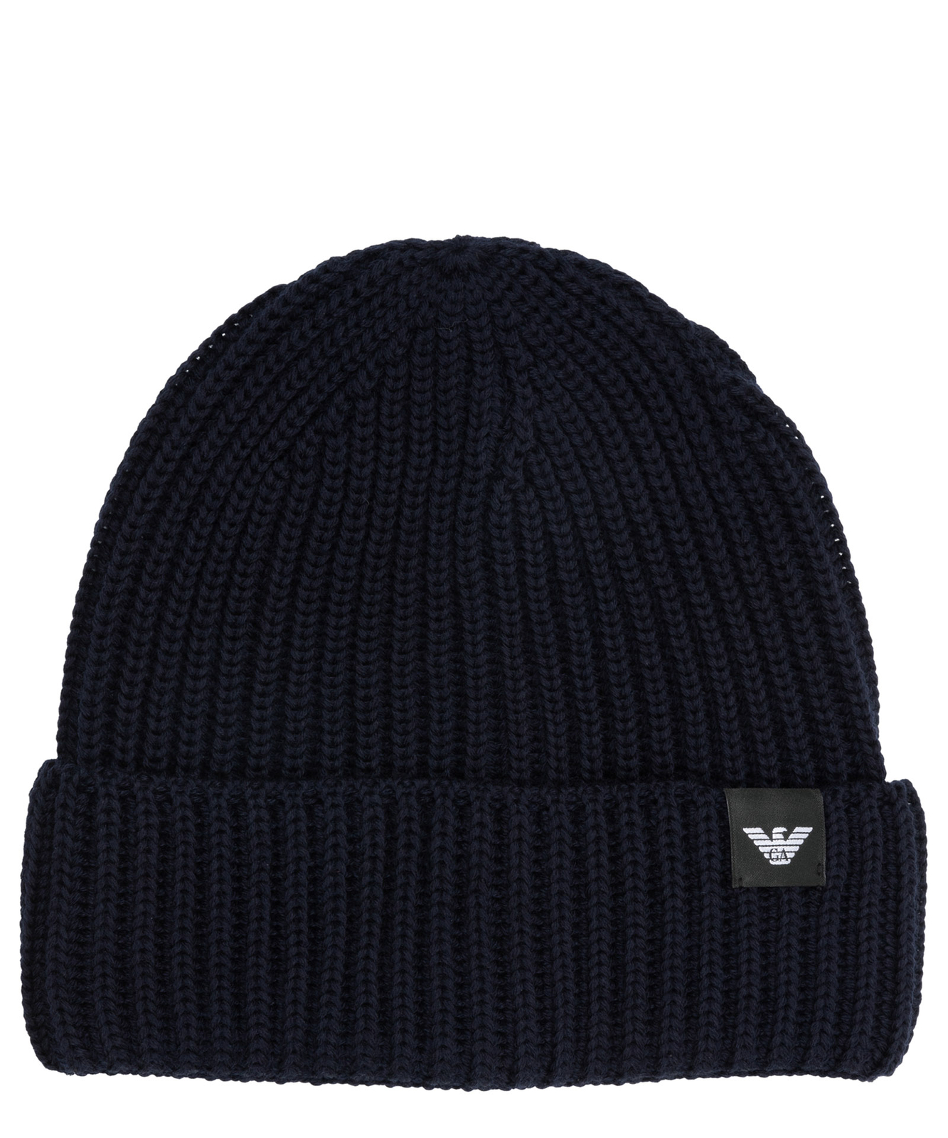 帽子 00s ARMANI Navy Wool Beanie 帽子 00s ARMANI Navy Wool Beanie Navy blue Wool beanie