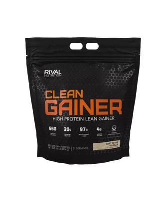 Clean Gainer - Soft Serve Vanilla 10 Pound - Delicious Lean Mass Gainer with ...