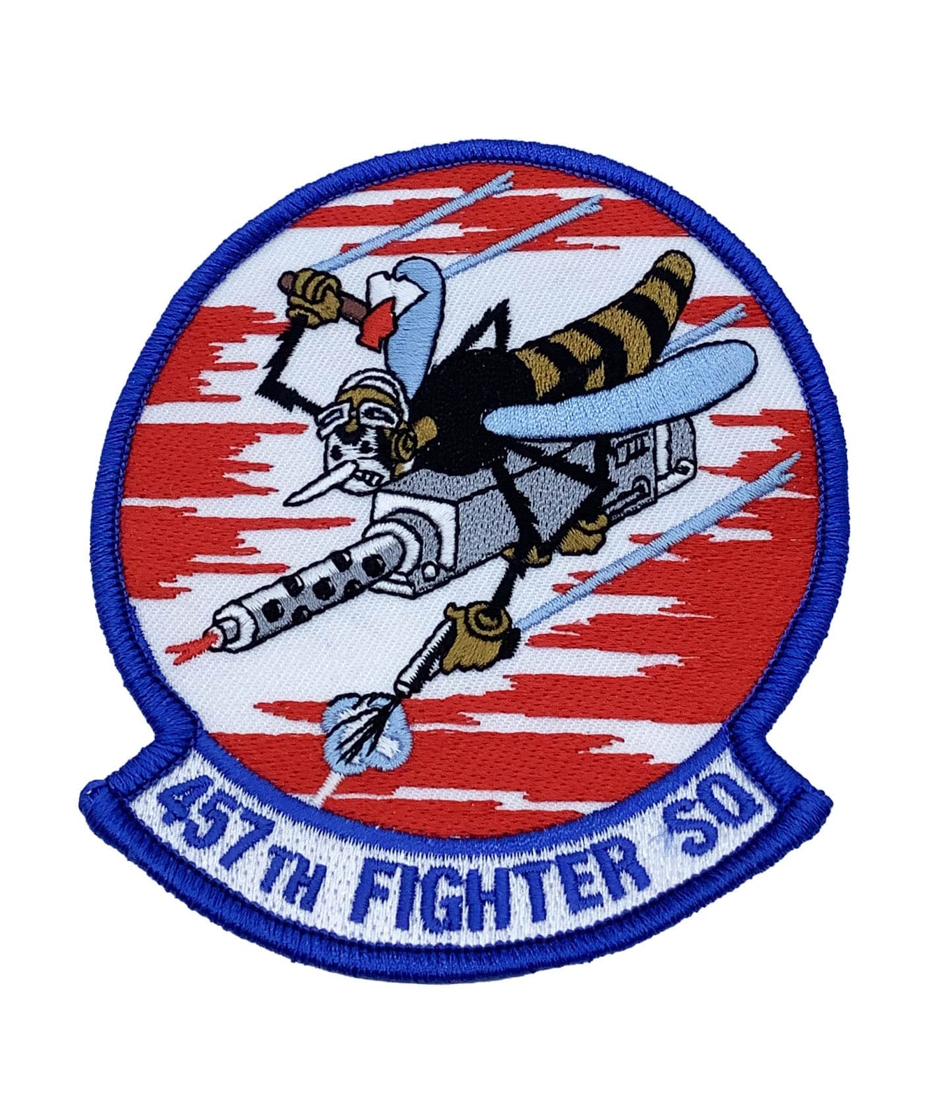 USAFE 510th FS ハロウィンPVCパッチ 457th Fighter Squadron Patch – With hook and loop | eBay