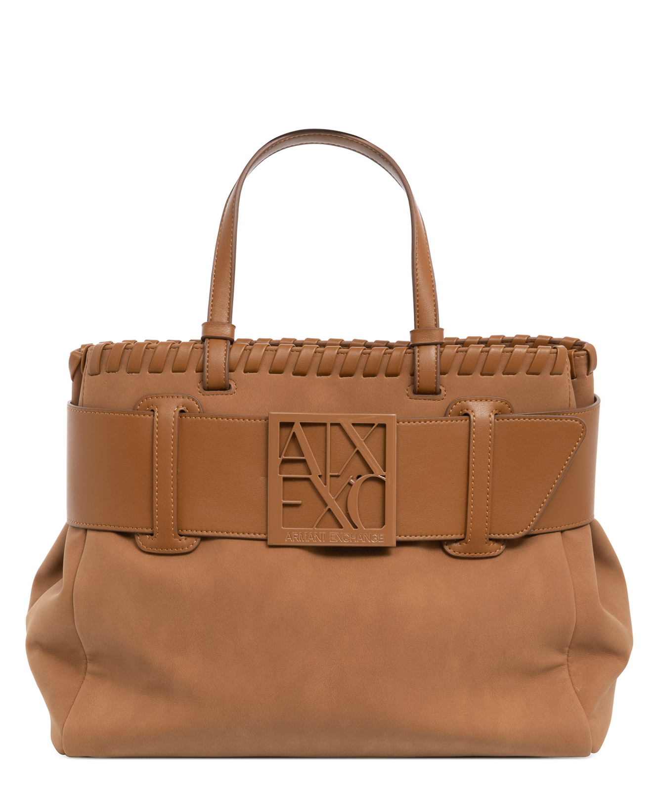 【関税&送料込】ARMANI EXCHANGE Bags A|X ARMANI EXCHANGE womens Medium Logo All Over Debossed