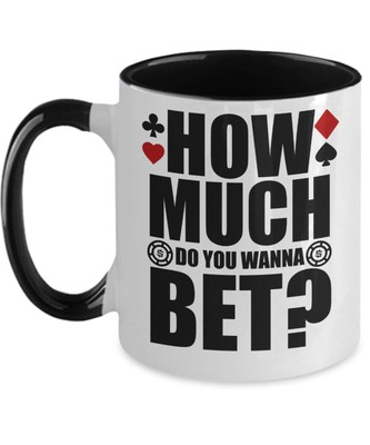 Poker Gifts How Much Do You Wanna Bet Birthday Christmas Gift Idea For Men Women
