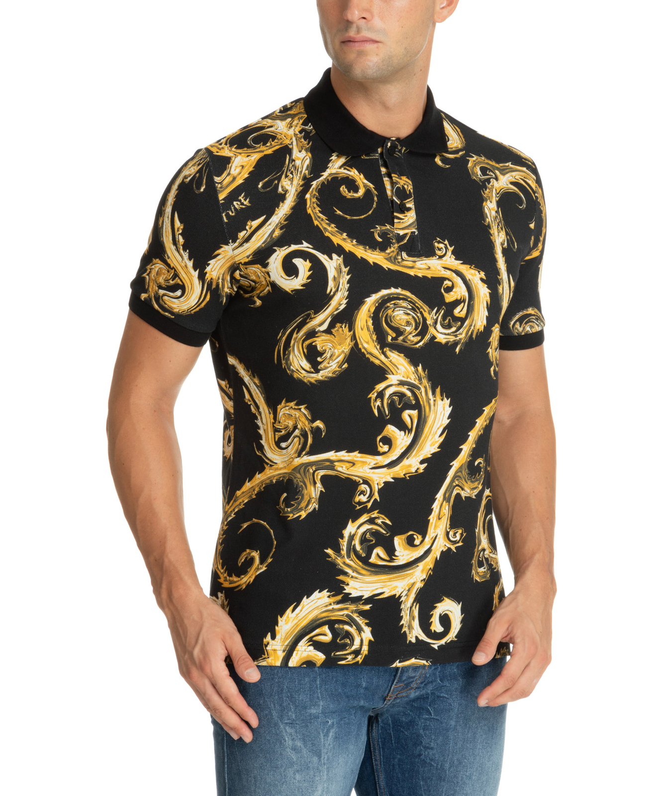 【アーカイブ】Gianni Versace レオパード シースルー シャツ 50 アーカイブ】Gianni Versace レオパード シースルー シャツ 50
