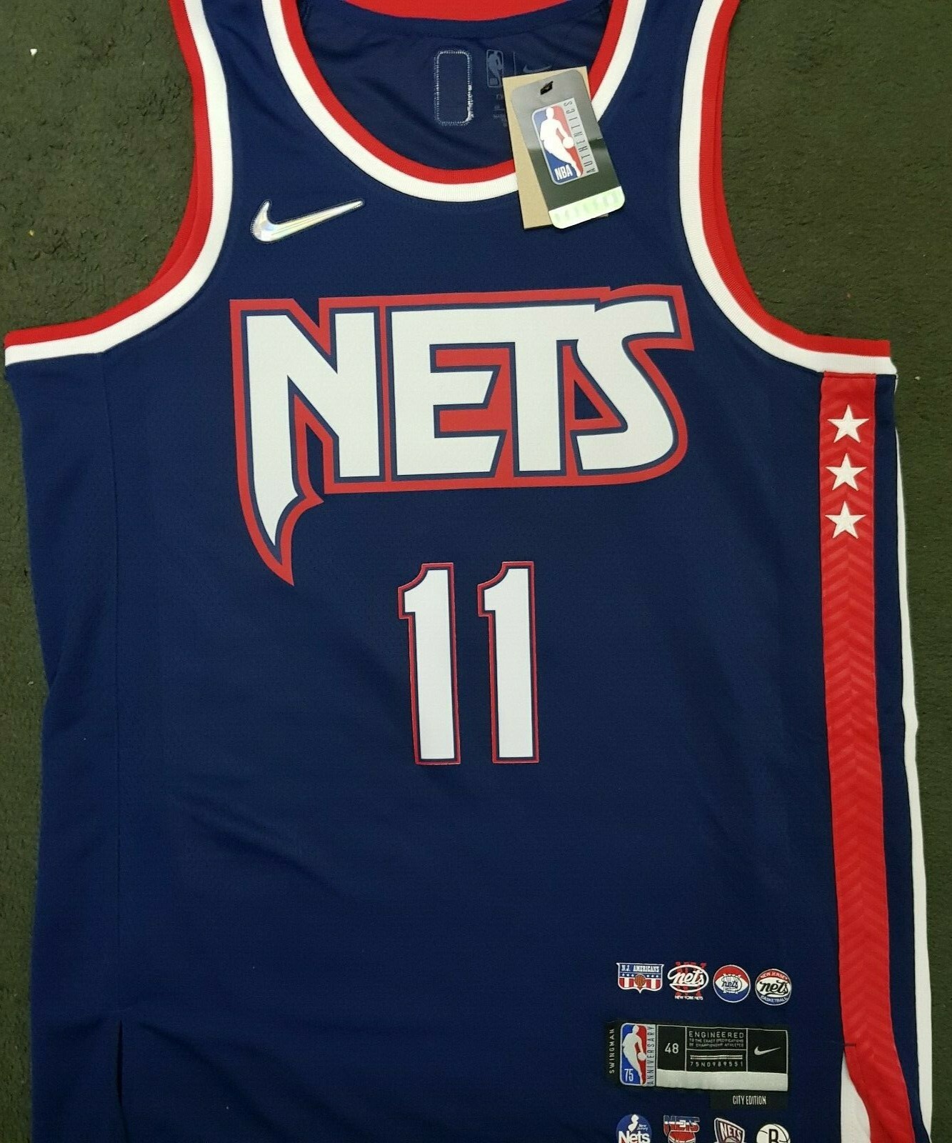 ウェア Brooklyn Nets Kyrie AUGmaeJersey L Kyrie Irving Brooklyn Nets Jersey Mens XL Size 52 Nike