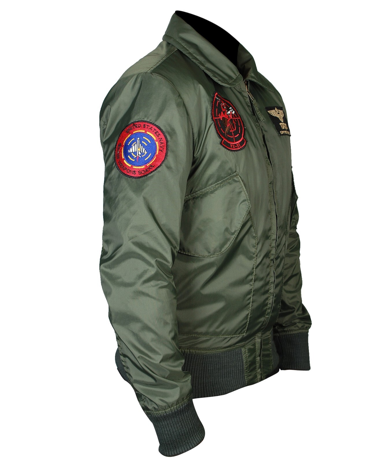 Tom Cruise Top Gun Leather Jacket