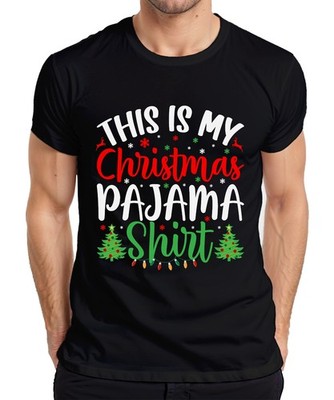 This is my Christmas Pajama Shirt Pyjama - Weihnachten Xmas Christmas Herren T-S