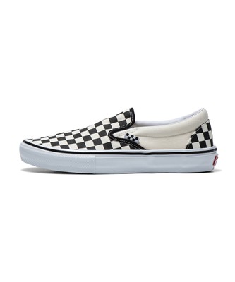 

Vans Skate Slip-On (Шахматная доска) черный/белый VN0A5FCAAUH1, (checkerboard) black/off white, Skate Slip-On - (Checkerboard) black/off white