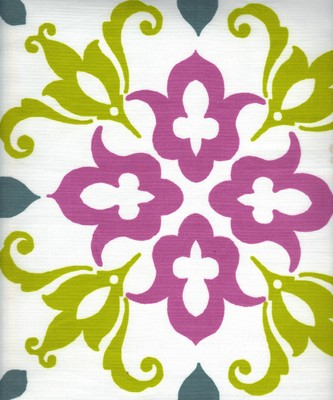 Cynthia Rowley 2 Pc Twin XL Duvet Bedding Teal Lime Fuschia Teen Dorm College