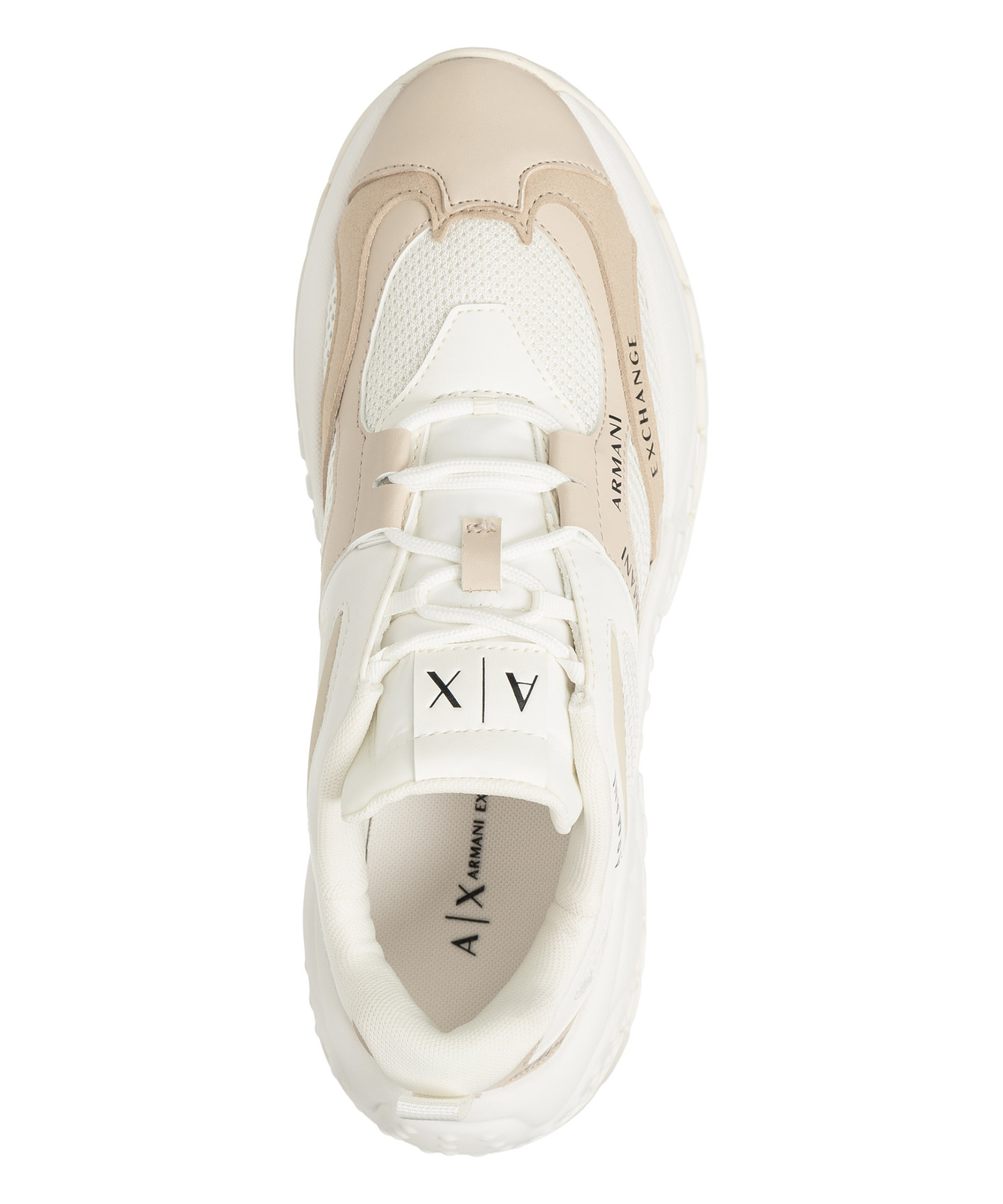 スニーカー ARMANI EXCHANGE Woman Sneakers Beige XDX120XV708 U626 Armani Exchange sneakers women XDX120XV708U626 White - Light
