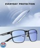 ANYLUV Blue Light Glasses for Men/Women, Lightweight Blue Light Blocking Glasses, Anti-Eye Strain Computer Glasses for Gaming