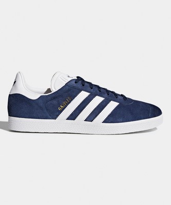 

adidas Gazelle Shoes BB5478 Collegiate Navy / White / Gold Metallic