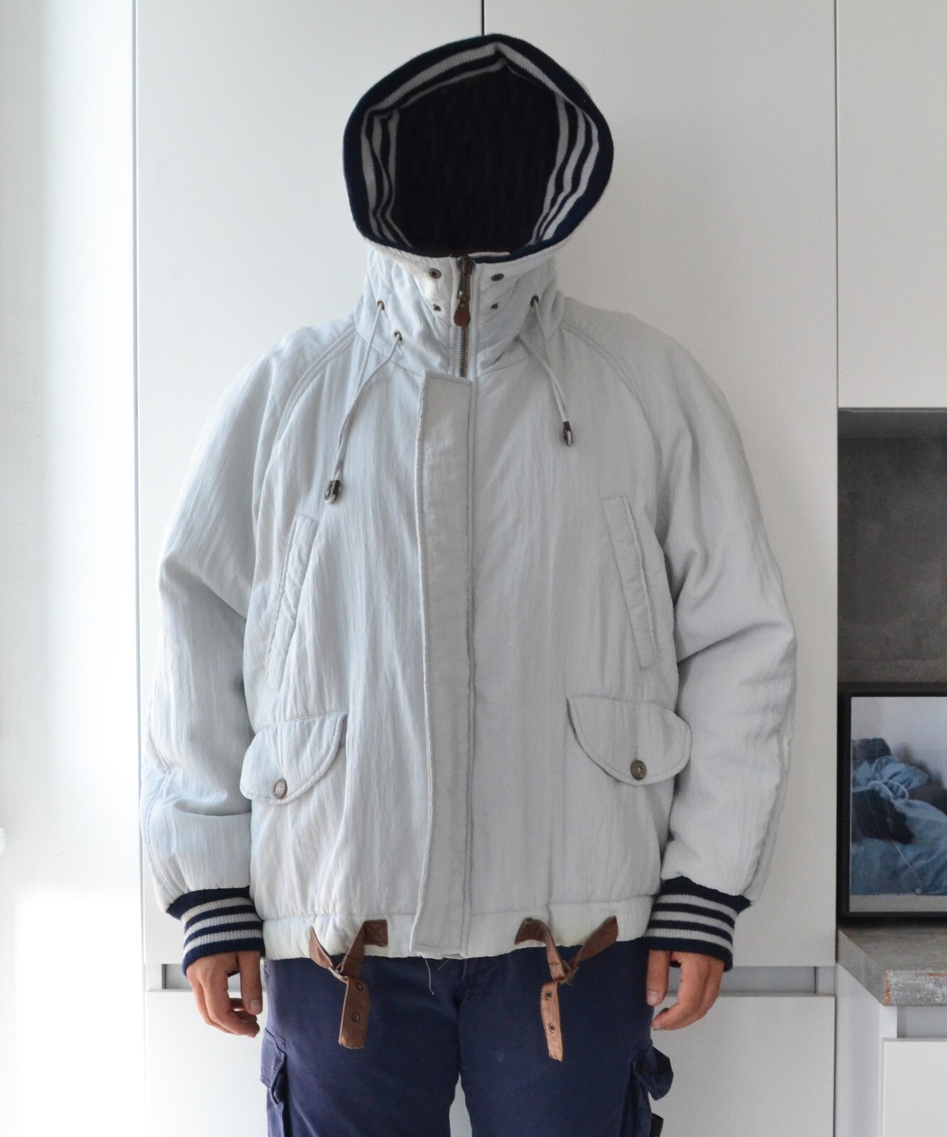 80s 90s Vintage Mens EMPORIO ARMANI Bomber Jacket Oversize 80s 90s Vintage Mens EMPORIO ARMANI Bomber Jacket Oversize