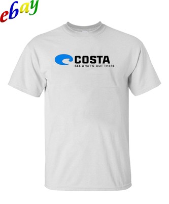 New Costa Del Mar Fishing Men's Logo Mens T shirt S - 3XL  MADE IN USA
