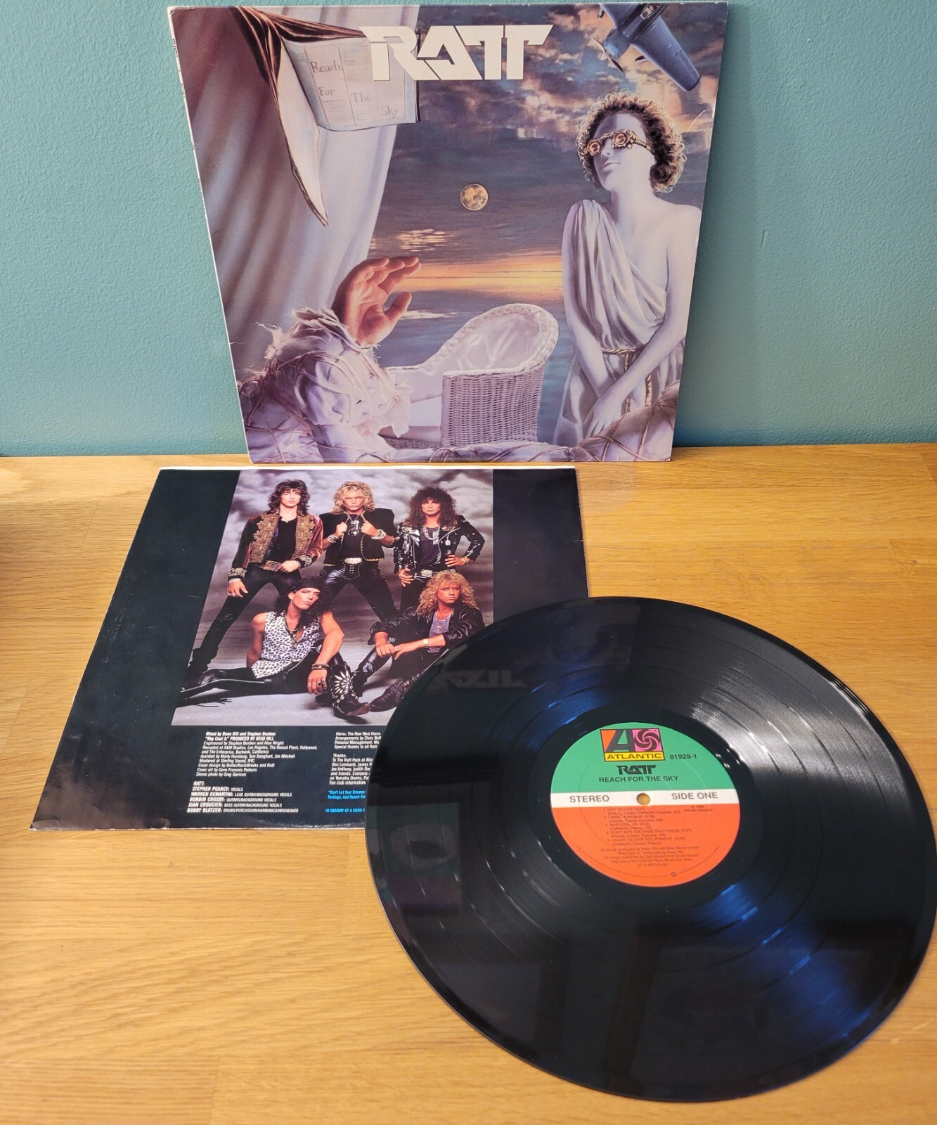 米LP Ratt Reach For The Sky 819291 ATLANTIC /00260 Ratt - Reach For The Sky - Amazon.com Music