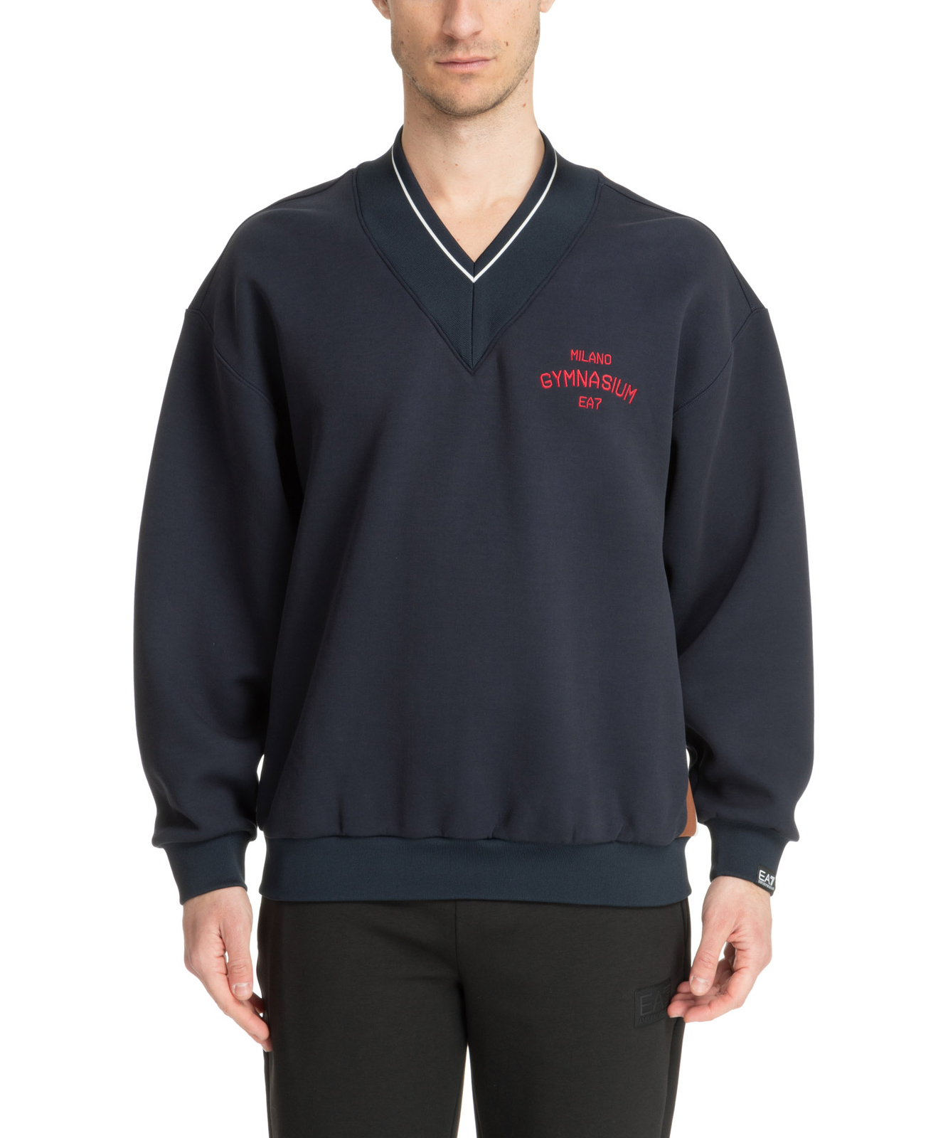 EA7 手袋 EMPORIO ARMANI Mサイズ EMPORIO ARMANI (エンポリオアルマーニ) ラムレザー 裏ウール
