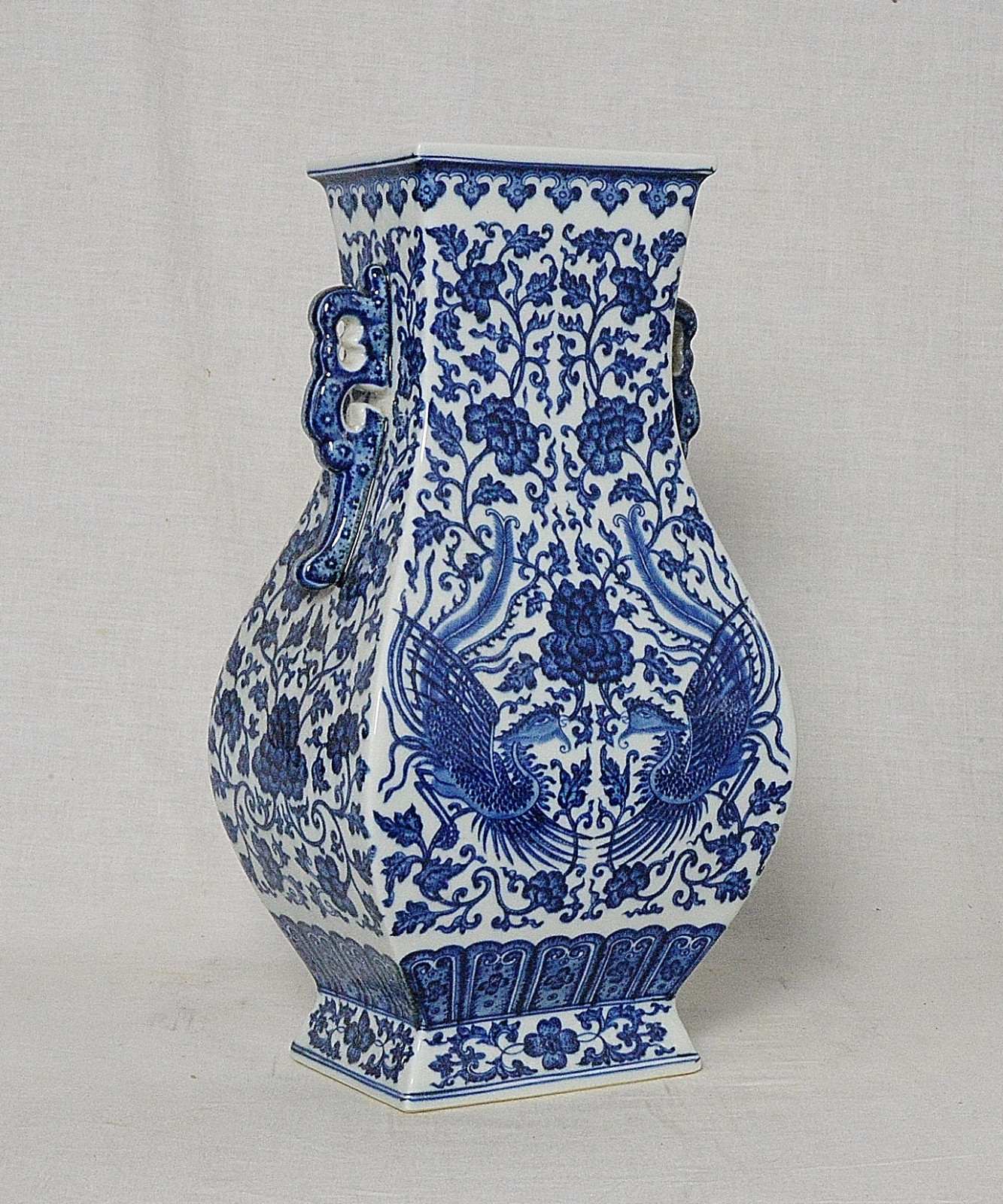 バタリアン2('87米) Chinese Blue and White Porcelain Vase With Mark M2698 | eBay