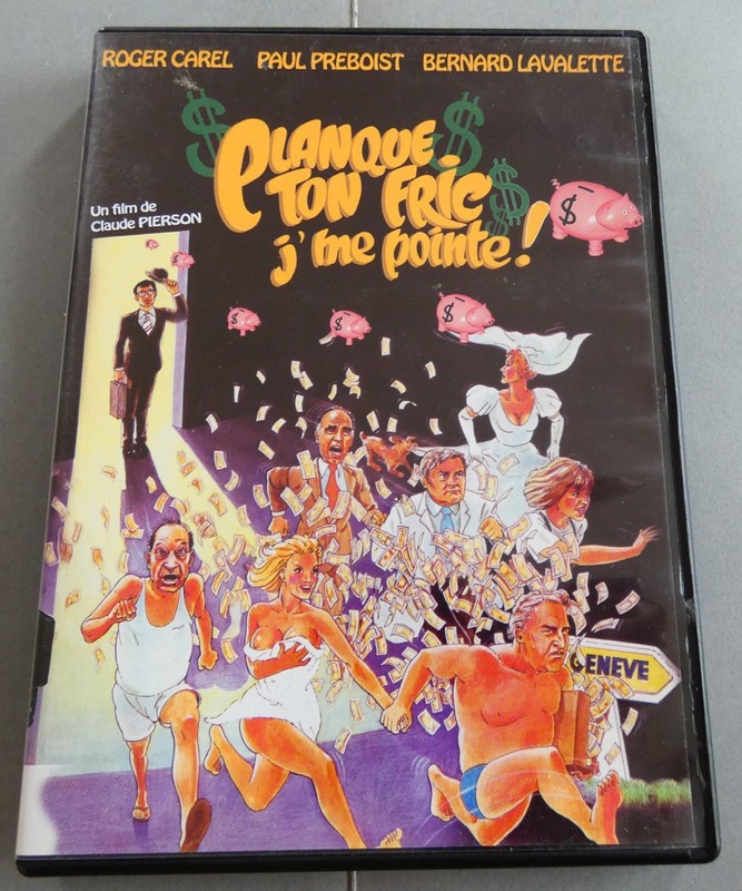 Dvd Film Planque Ton Fric J'Me Pointe Roger Carel Paul Preboist