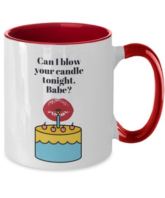 Cheeky Gift For Partner Can I Blow Your Candle Tonight Babe Go On Just Watch