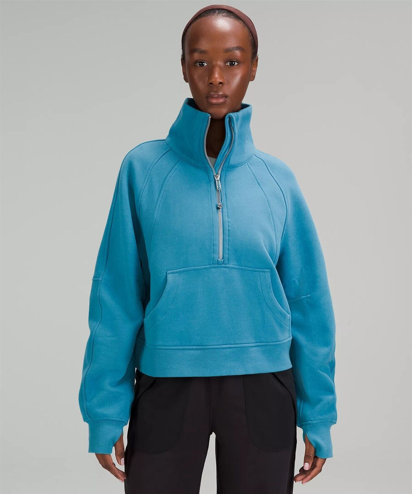 NEW LULULEMON Scuba Oversized Funnel Neck Half-Zip M/L NEW LULULEMON Scuba Oversized Funnel Neck Half-Zip M/L