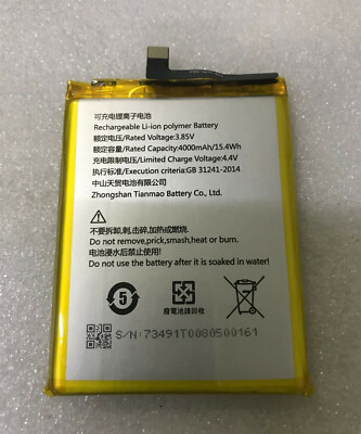 New Original 4000mAh 15.4Wh 3.85V Battery Batterie Batteria for TMB 575774PLN