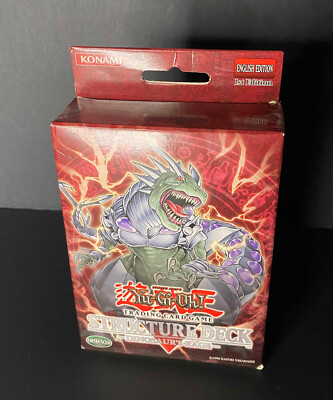 Yu-gi-oh Dinosaur's Rage Structure Deck  1st Edition Factory Sealed Box