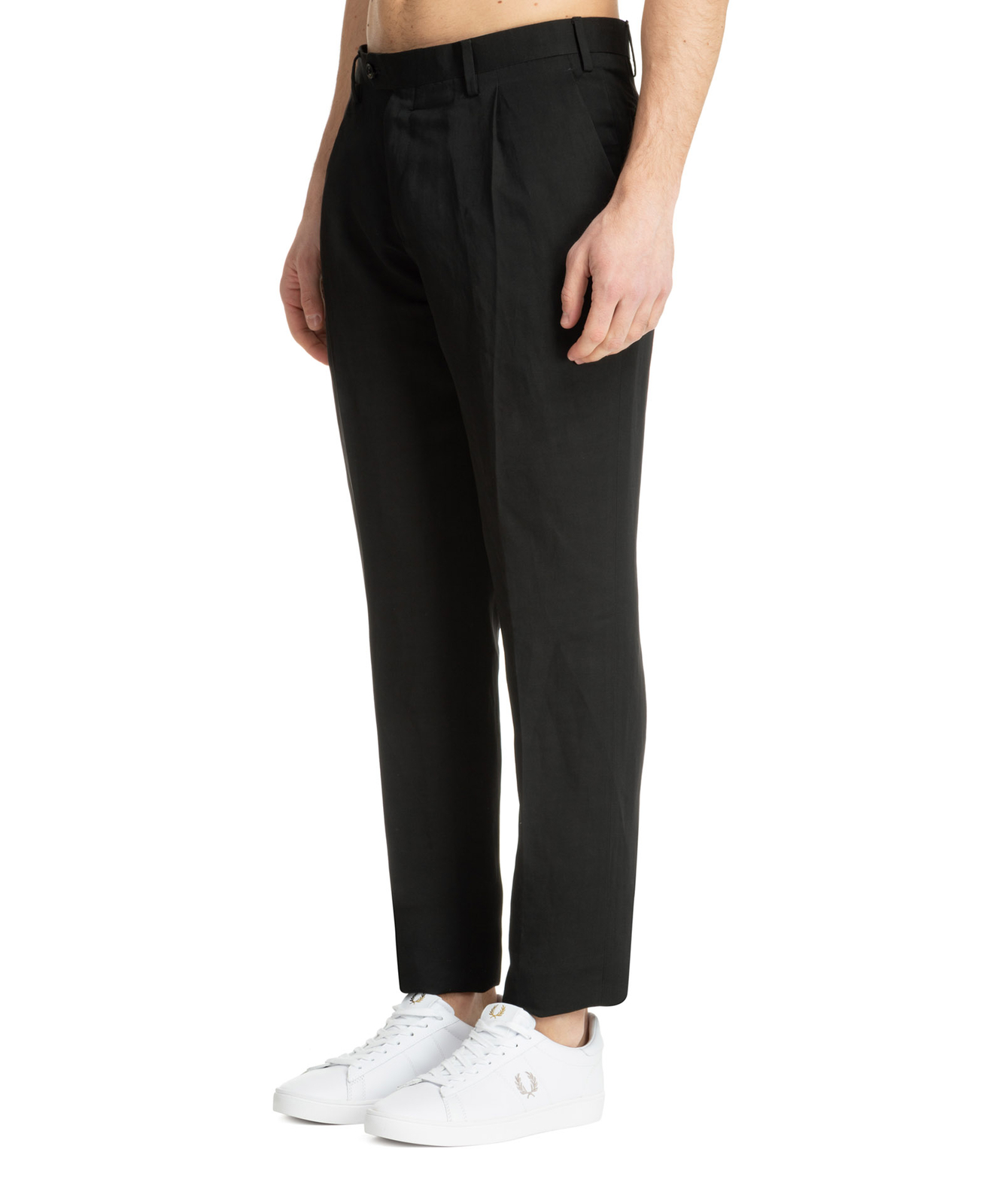 LARDINI LARDINI HOSEN HERREN SOHO EQSOHOEQT62903999 BLACK SCHWARZ PANTS