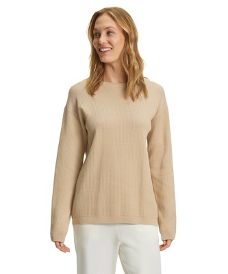 FALKE FALKE PULLOVER DAMEN STRUKTUR MIT NACHHALTIGER BAUMWOLLE