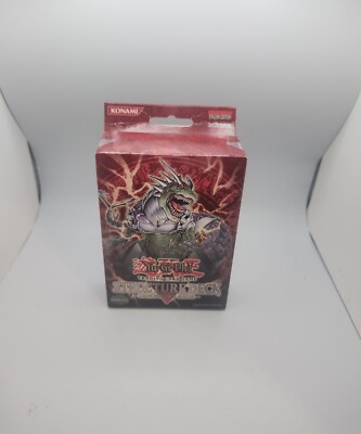 Yu-gi-oh Dinosaur's Rage Structure Deck  1st Edition Factory Sealed Box. 1996