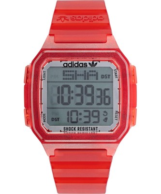 Adidas Men's Digital Quarz Watch with Plastic Strap AOST22051