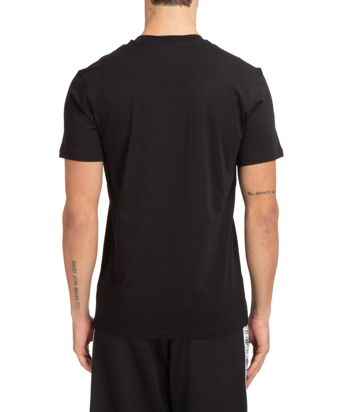 Moschino t-shirt men 222ZRA070170411555 Black round collar