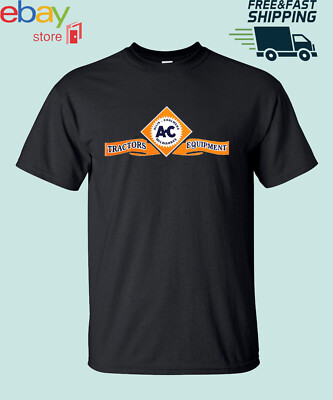 Allis Chalmers Tractored Machinery Men's logo t shirt S - 5XL American Funny USA