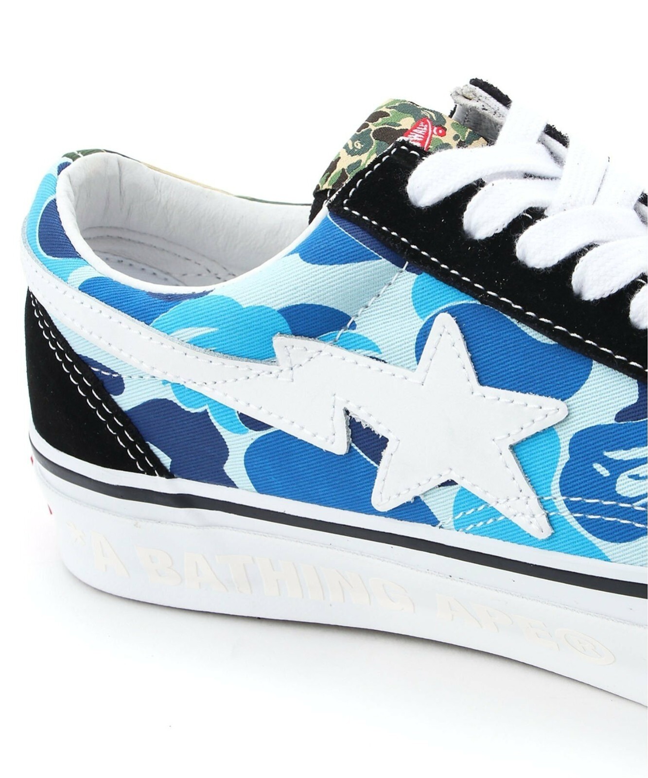 Pre-owned Vans A Bathing Ape Bape X  Lx Old Skool Tb Multi-color 1k73-191-920 Size 8.5 In Multicolor