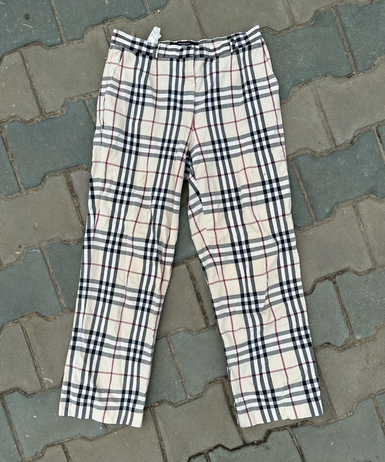 パンツ 00s Burberry short pants y2k s-l1200.jpg