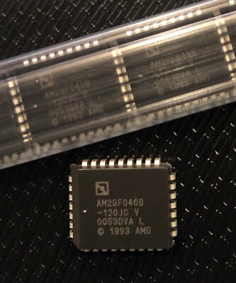 AMD AM29F040B-120JC Flash Memory, 512KX8, 120ns, PQCC32 **NEW** Qty.5