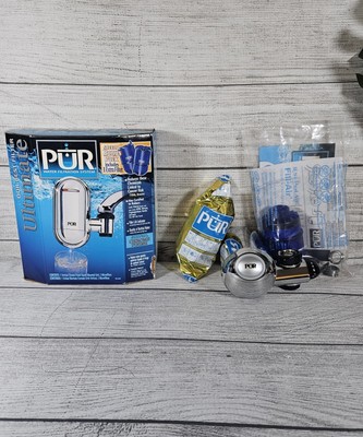 PUR FM-3700 And Fm-9500 Faucet Water Filtration System 4 Filters Bundle!
