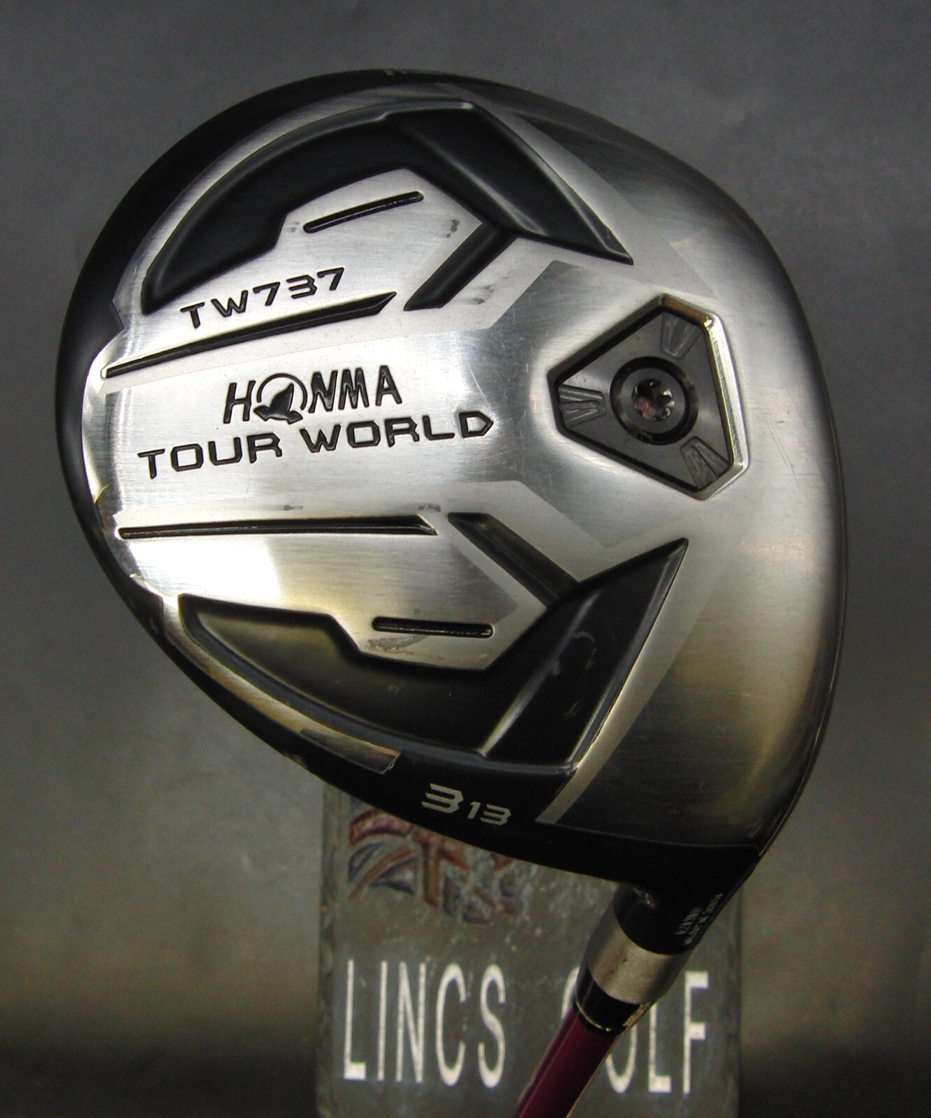 Honma Tour World TW737 13° 3 Wood Stiff Graphite Shaft Riuiera Grip Honma Tour World TW737 13° 3 Wood Stiff Graphite Shaft Riuiera Grip