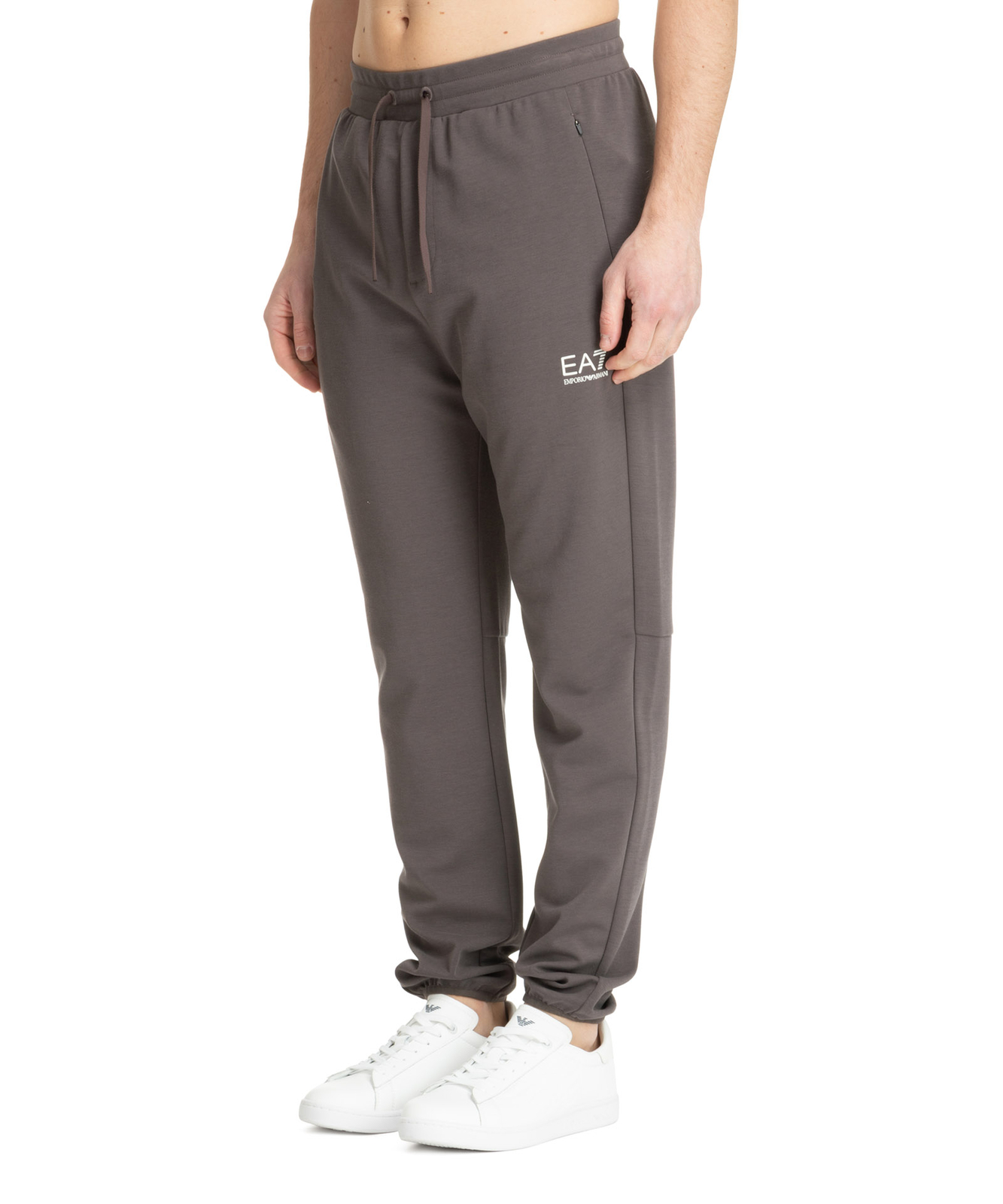 EMPORIO ARMANI EA7 ワイドレッグパンツ ストレッチコットン Core Lady ワイドレッグパンツ ストレッチコットン | EA7