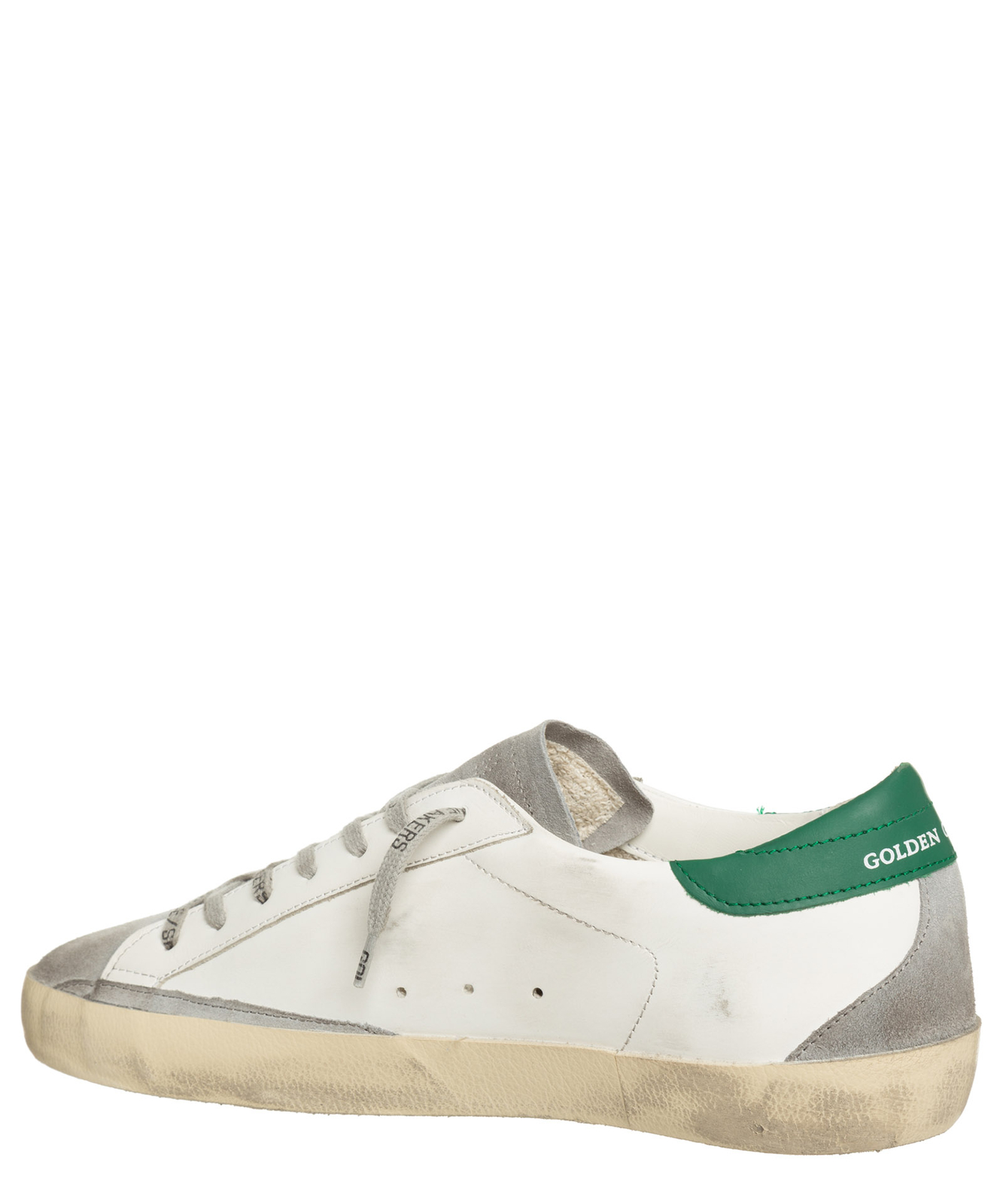 Pre-owned Golden Goose Sneakers Men Super-star Gmf00102.f004167.82171 White - Grey Silve