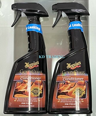 (2-Pk) Meguiar's GOLD CLASS Leather Conditioner Moisturizer with UV Protection
