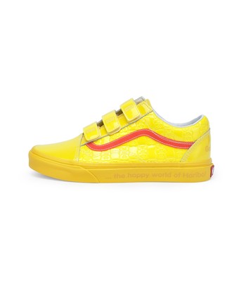 

Vans Old Skool V - HARIBO (CHECKERBOARD) Желтый VN0A3D29BK21, Haribo (checkerboard) yellow/multi, VANS Old Skool