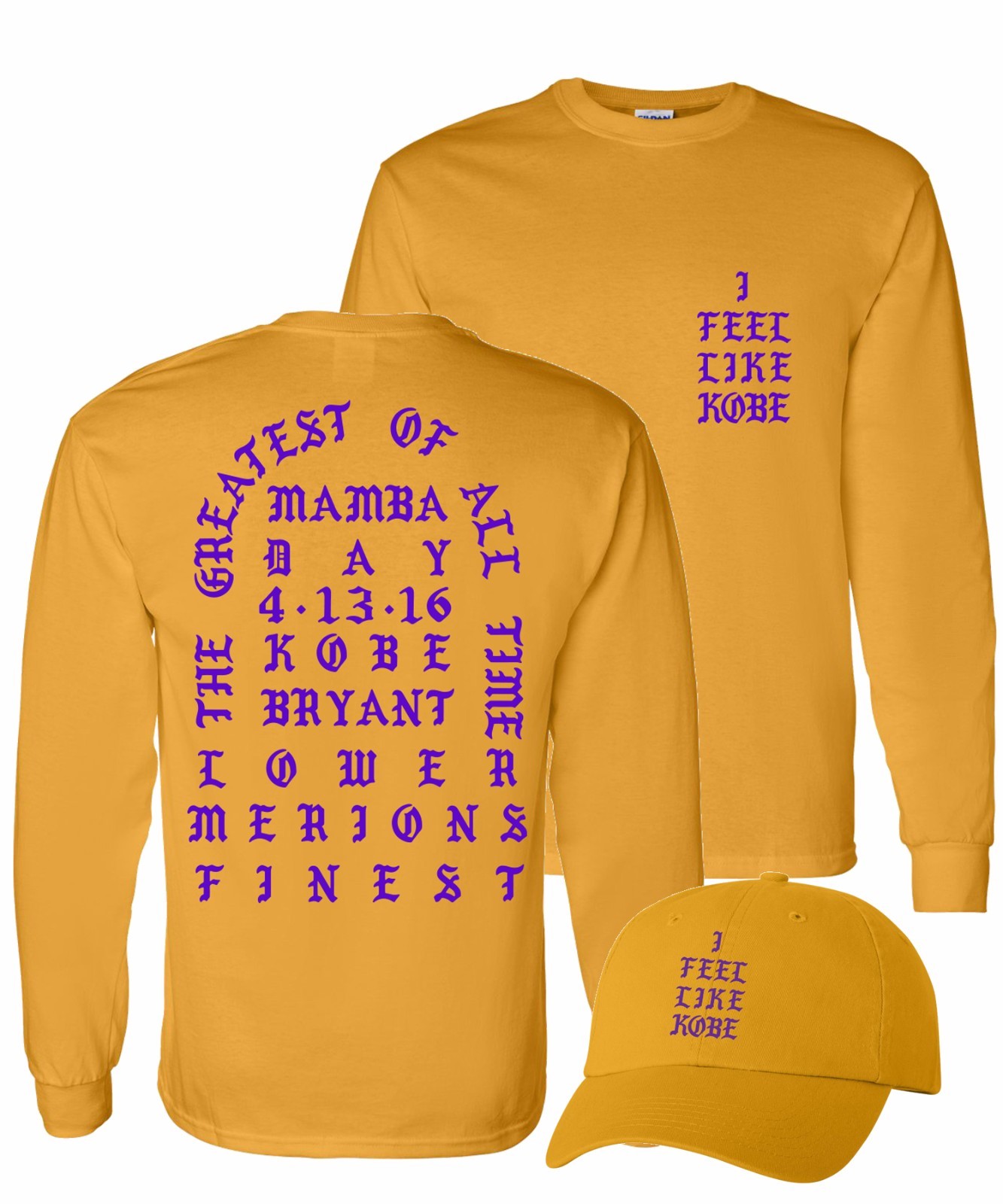 I Feel Like Kobe Kanye West I Feel Like Pablo Longsleeve T Shirt Dad Capのebay公認海外通販 セカイモン