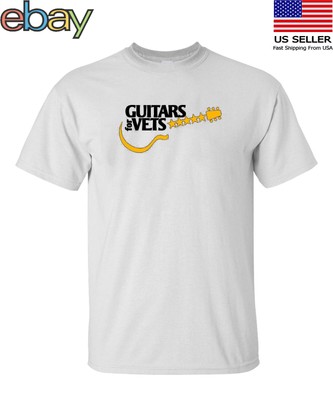 New Guitar's For VETS  Logo T-Shirt USA Size S - 5XL american Funny USA