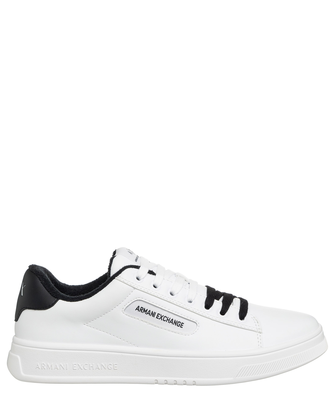 スニーカー ARMANI EXCHANGE Men Sneakers White XUX123XV761 01015 Amazon.com | A|X Armani Exchange Men's Low Rise Leather Lace