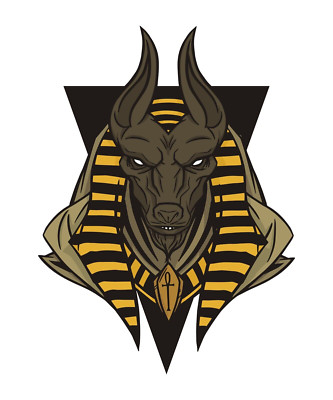 Anubis Egyptian Sticker Decal