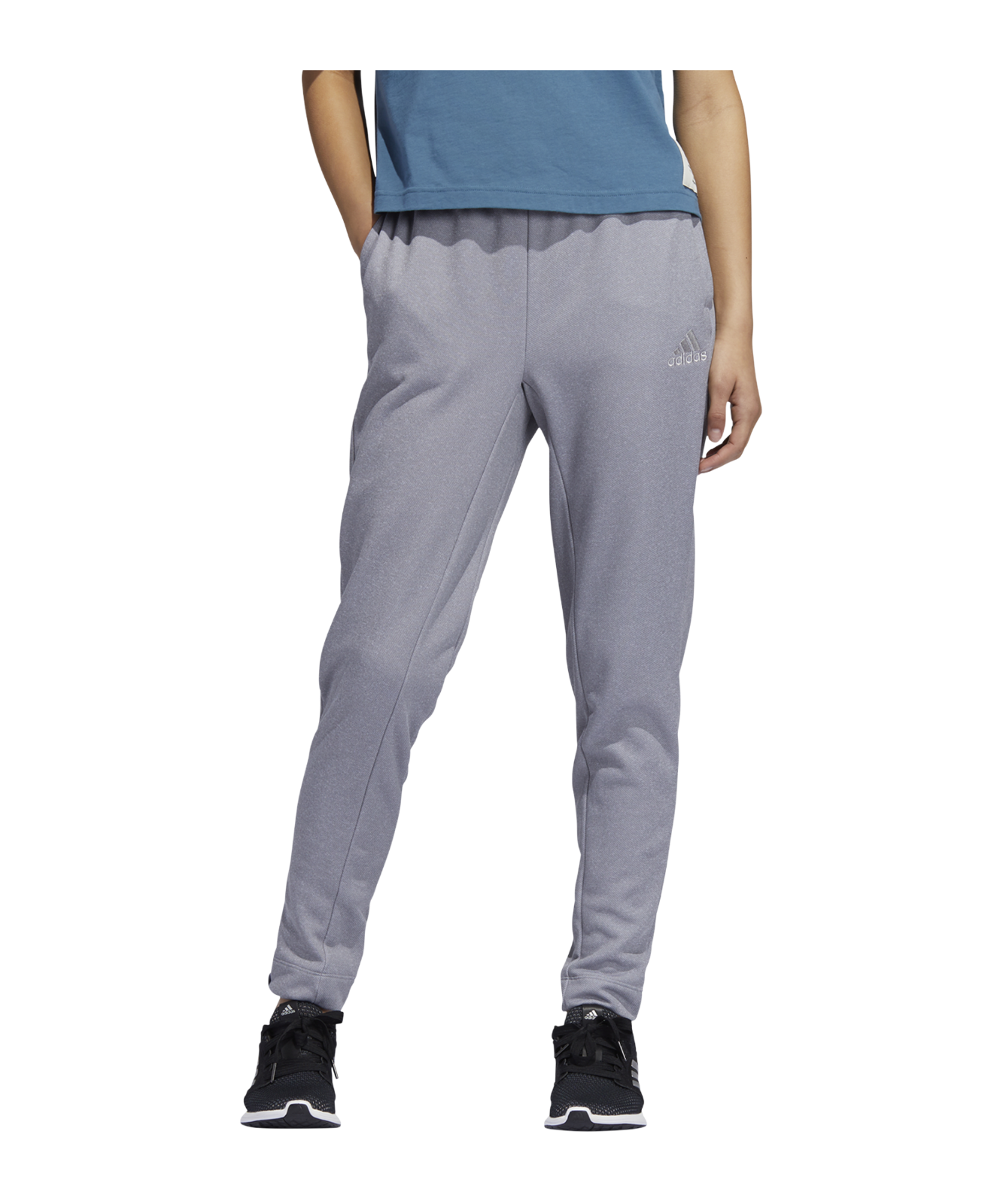 ADIDAS Women's GG Multi-Sport Tapered Pants NWT Grey SIZE