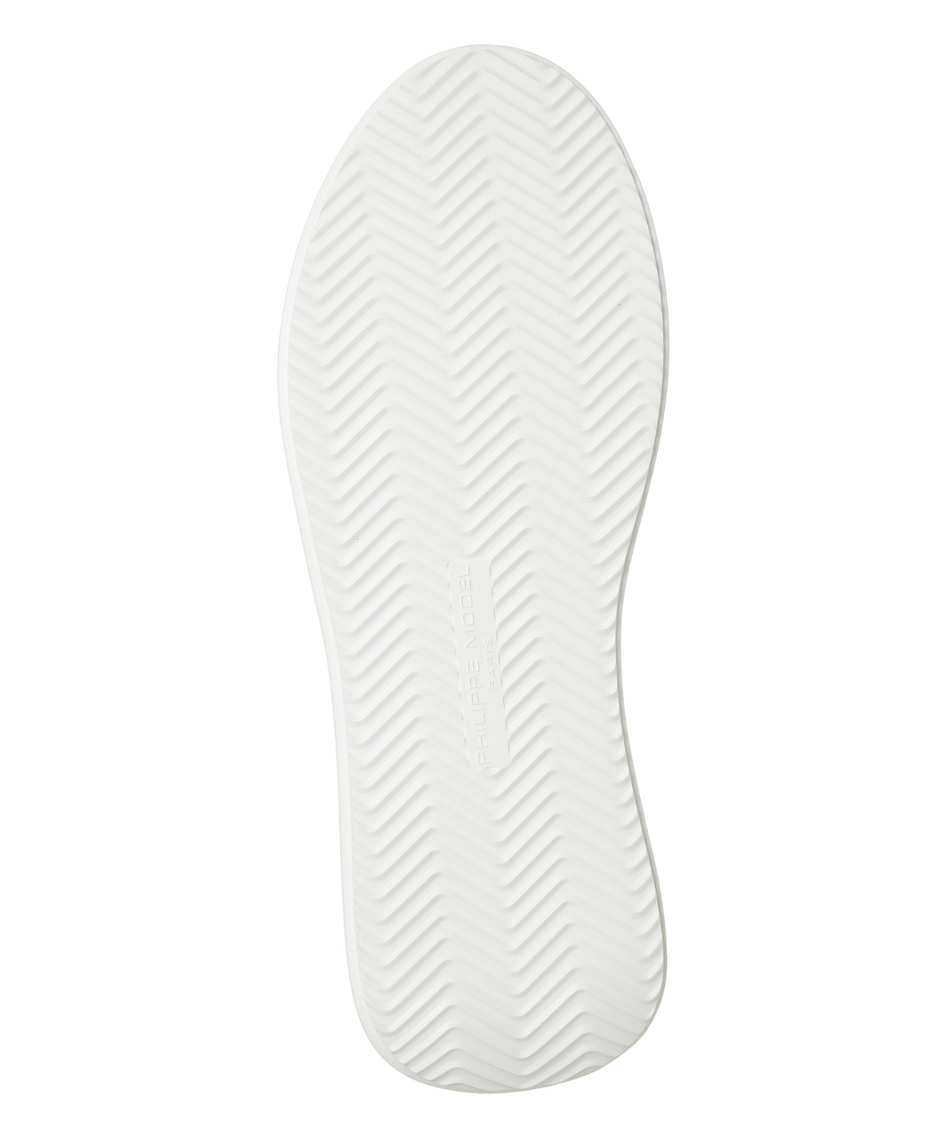 PHILIPPE MODEL PHILIPPE MODEL SNEAKER DAMEN TEMPLE BJLD-WM01 BLANC - FUCSIA LEDER LOGO SCHUHE