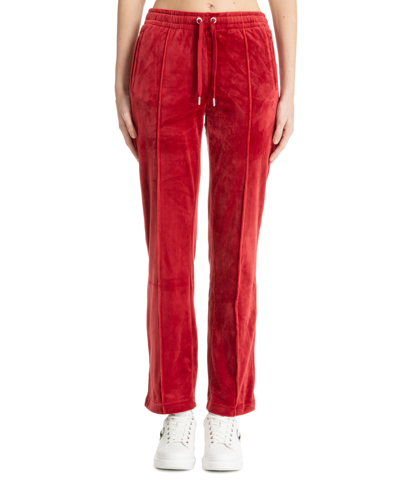 パンツ JUICY COUTURE Cotton velvet trousers (VEJB70002WPF S49) Juicy Couture tracksuit bottoms women tina VEJH70047WPFJB4