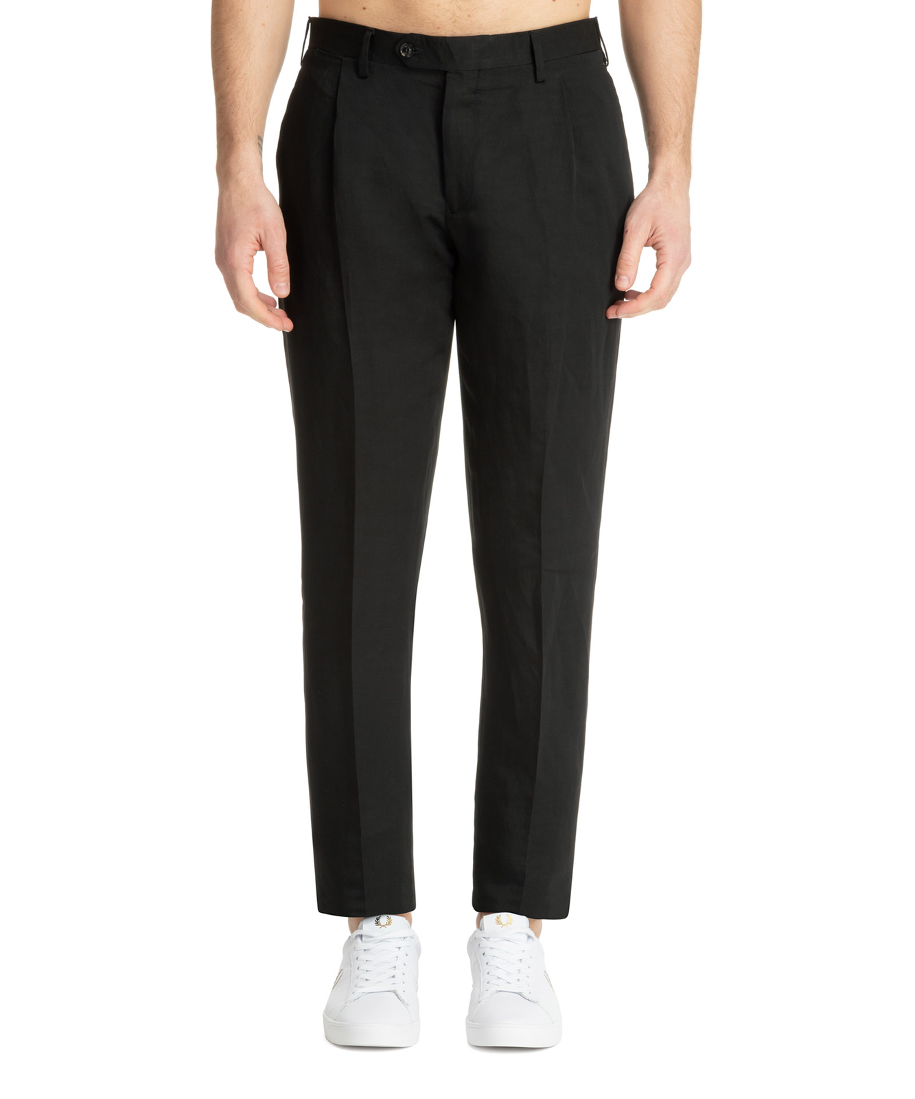 LARDINI LARDINI HOSEN HERREN SOHO EQSOHOEQT62903999 BLACK SCHWARZ PANTS