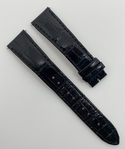 Authentic Grand Seiko 19mm x 16mm Black Alligator Watch