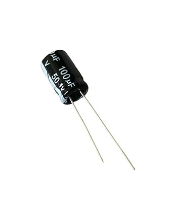 10 PCS CHONGX AL CAPACITOR 100UF 100MF 50V CAP (REPLACING FOR 50V 40V 35V 25V )