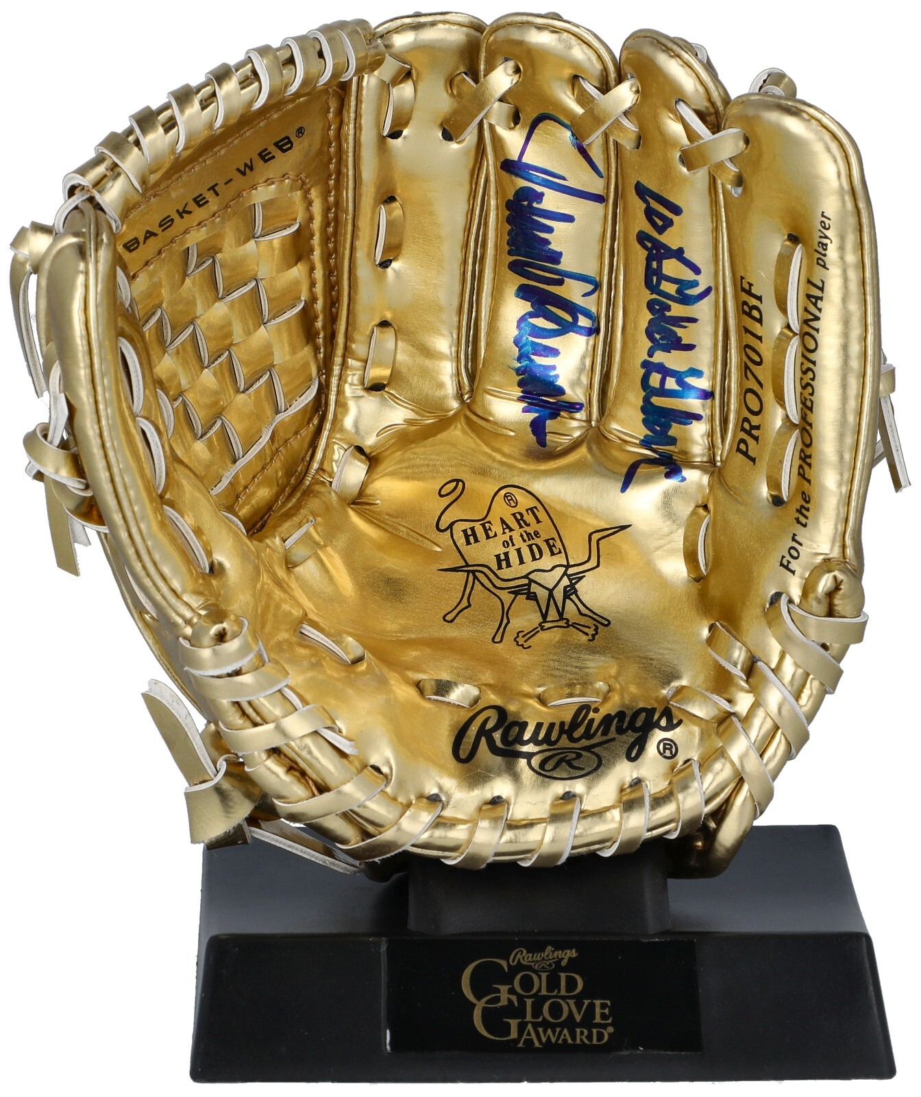 Rawling社製　Gold Glove Awards Amazon.com : Rawlings | Mini Gold Glove Award Trophy | Stand